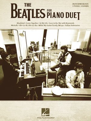cover image of The Beatles for Piano Duet